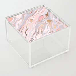 Marble and Gold 005 Acrylic Box