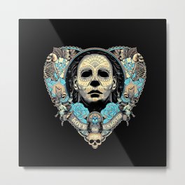 micheal myers Metal Print | Thriller, Creepy, Michealmyers, Death, Killer, Graphicdesign, Fridayand13Th, Psychopath, Freddykrouger, Psycho 