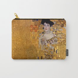 The Woman In Gold Bloch-Bauer I by Gustav Klimt Carry-All Pouch
