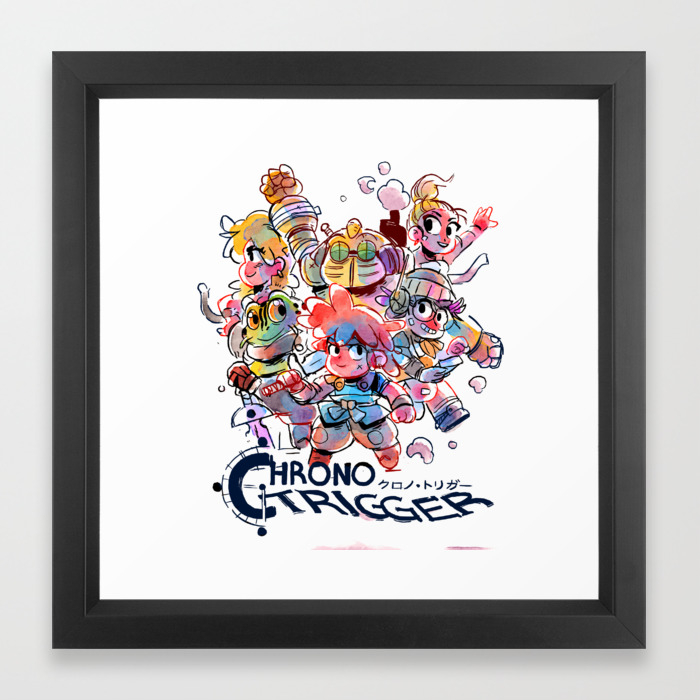 Chrono Trigger クロノ トリガー Framed Art Print By Toonimated Society6
