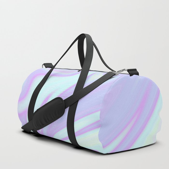 Unicorn Goo Liquid Holographic Texture Duffle Bag By Julieerindesigns Unicorn Goo Liquid Holographic Texture Duffle Bag By Julieerindesigns