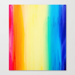 Rainbow Painting Canvas Prints For Any Decor Style Society6