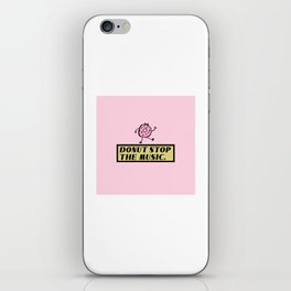 Donut Stop The Music iPhone Skin