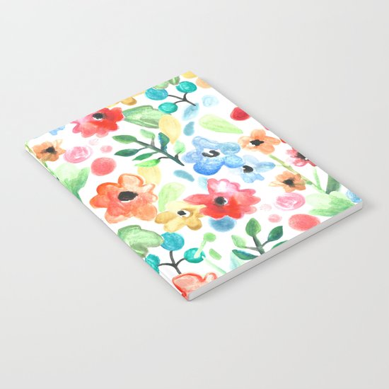 Flourish - Watercolor Floral Notebook