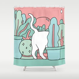 Tuesday Plans Shower Curtain
