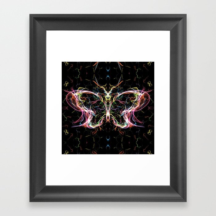 Radiant Lighting Erfly Framed Art Print By Angeldecuir Society6 Radiant Lighting Erfly Framed Art