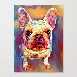 French Bulldog 11 Canvas Print