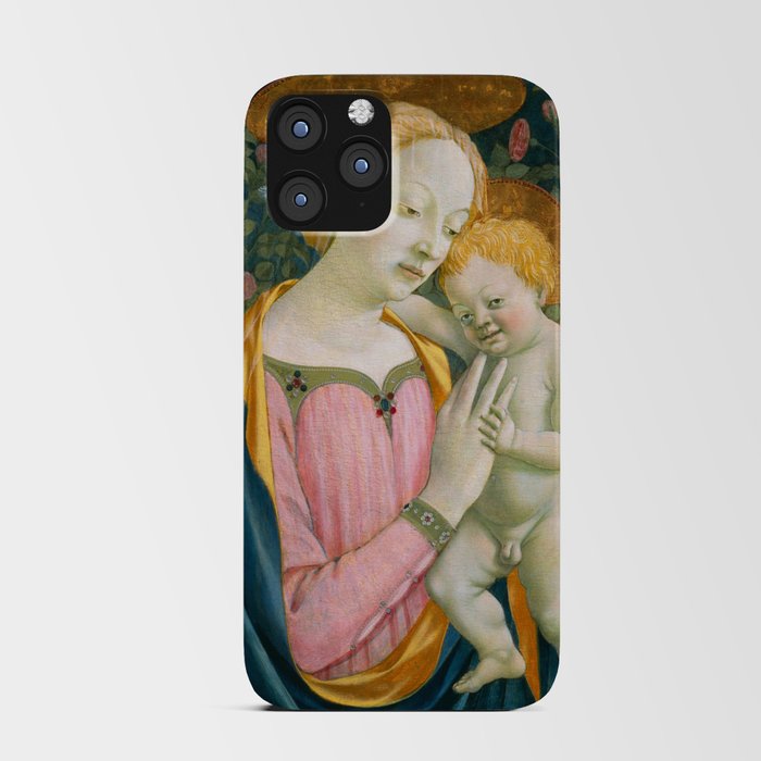 Madonna and Child by Domenico Veneziano, 15th Century iPhone Card Case