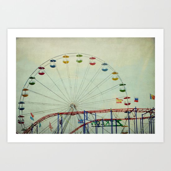Ride On Art Print