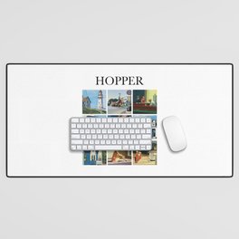 Hopper - Collage Desk Mat