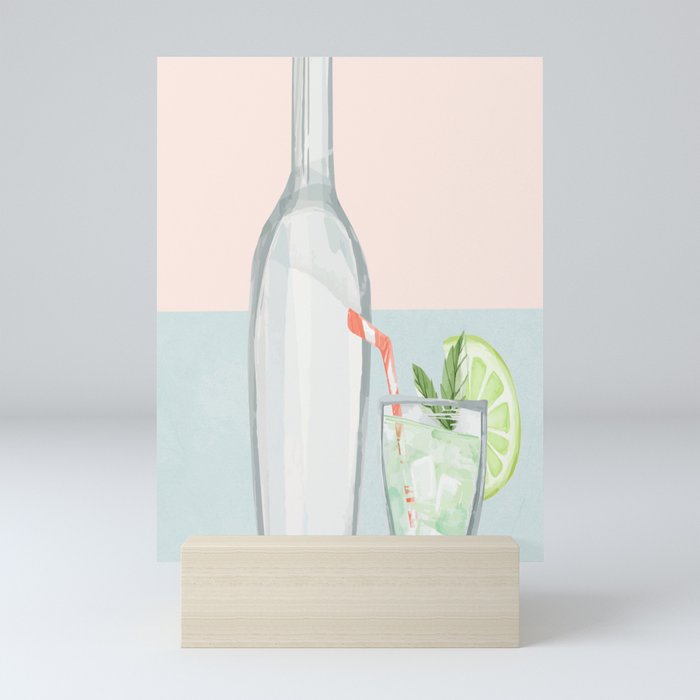 Summer Cocktails 5 Mini Art Print