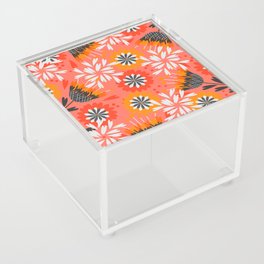 Sweet floral spring pattern Acrylic Box