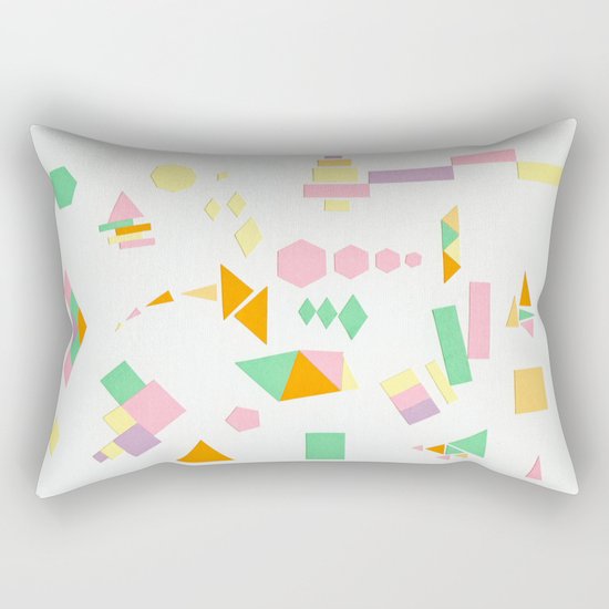 Juxtapose Rectangular Pillow
