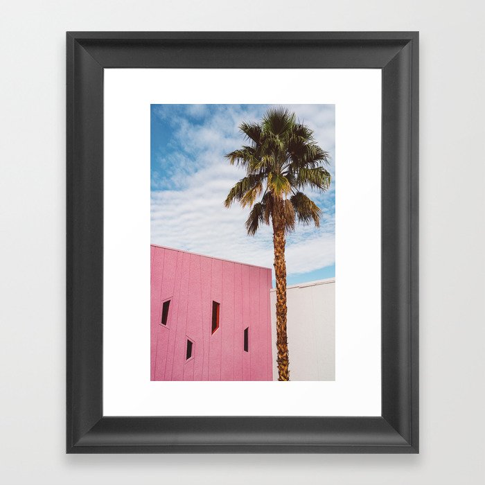 Palm Springs Vibes Framed Art Print