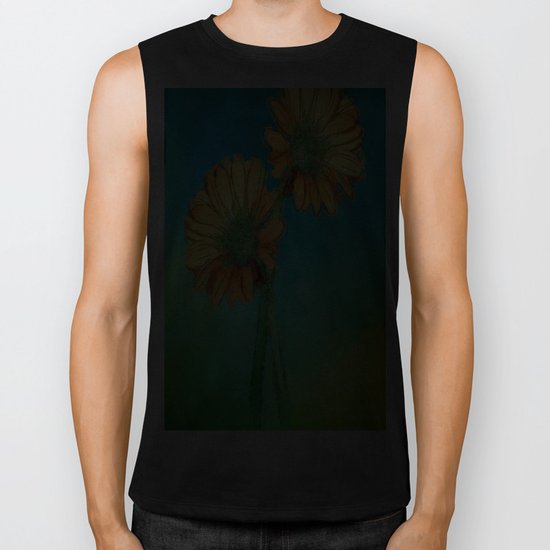 Flower 2 Biker Tank
