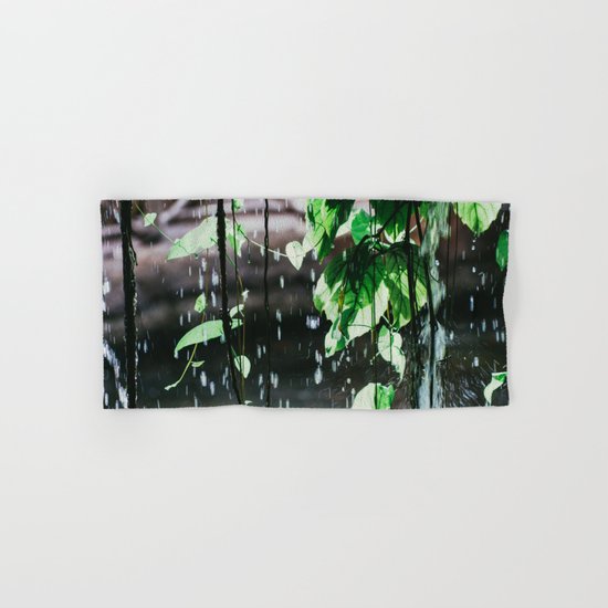 Behind A Waterfall Hand & Bath Towel