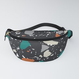Modern Terrazzo Collage 06 Fanny Pack | Collage, Color, Shapes, Abstractshapes, Pattern, Graphic Design, Patterns, Stone, Stones, Terrazzo 