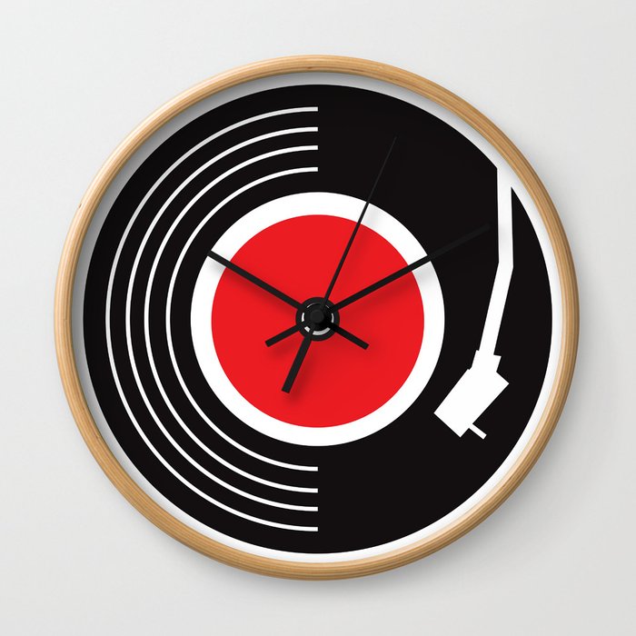 Groovy Record Wall Clock