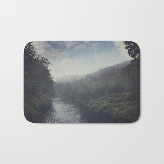 Wilderness in Mist Bath Mat