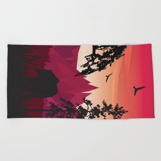 My Nature Collection No. 42 Beach Towel