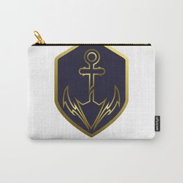 Blue Anchor Badge Carry-All Pouch