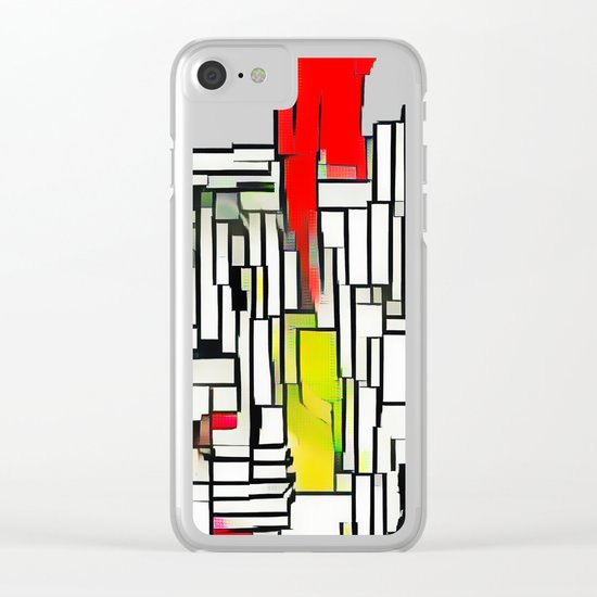 City in the summer Clear iPhone Case