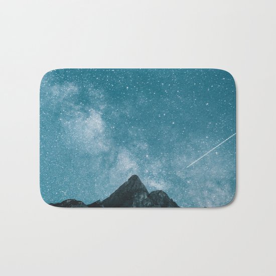 Blue Mountains Blue Sky - Landscape Photography Bath Mat