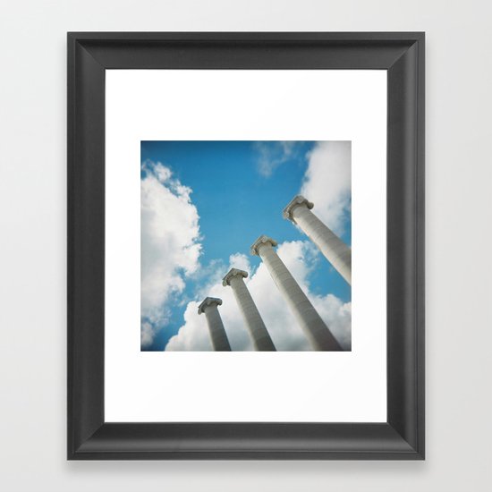Hello new World Framed Art Print