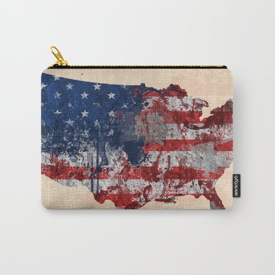 america map Carry-All Pouch