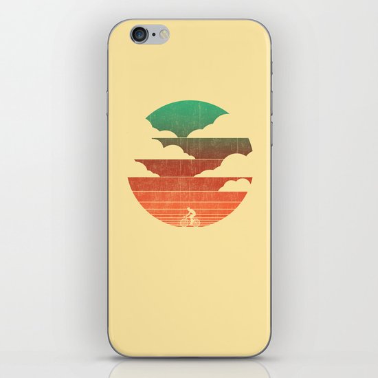 Go West (cycling edition) iPhone & iPod Skin