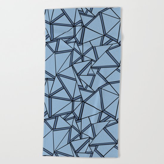 Ab 2 Blues Beach Towel