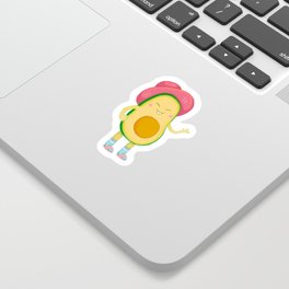 Summer Vibe - Avocado Sticker