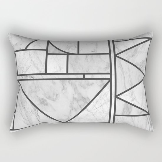 Kaku Stone Rectangular Pillow