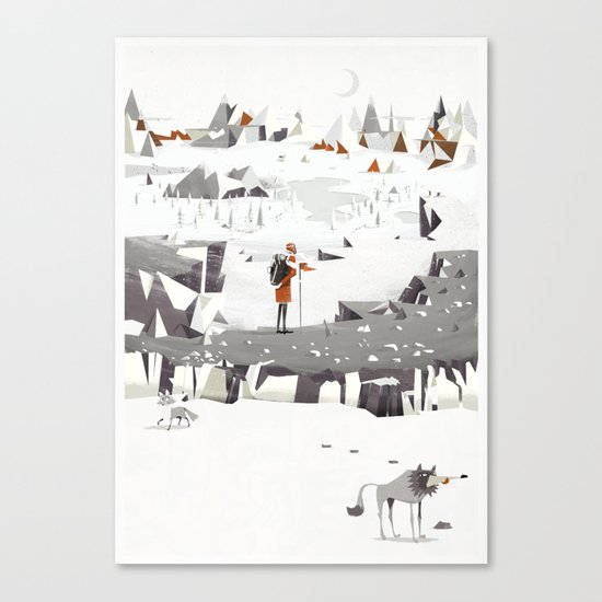Explorer Canvas Print