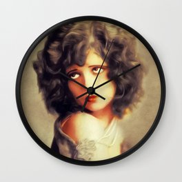 Clara Bow, Vintage Actress Wall Clock