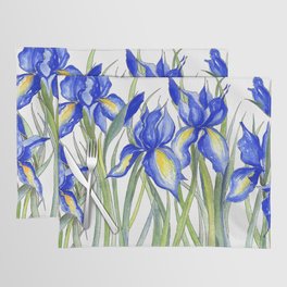 Blue Iris, Illustration Placemat