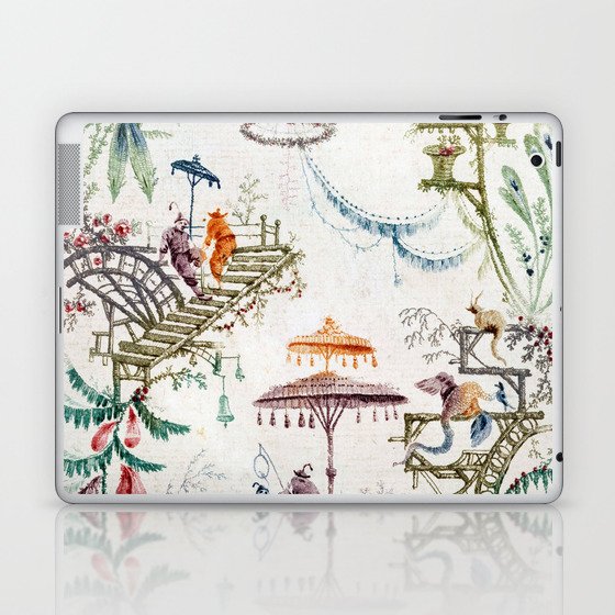 Enchanted Forest Chinoiserie Laptop & iPad Skin