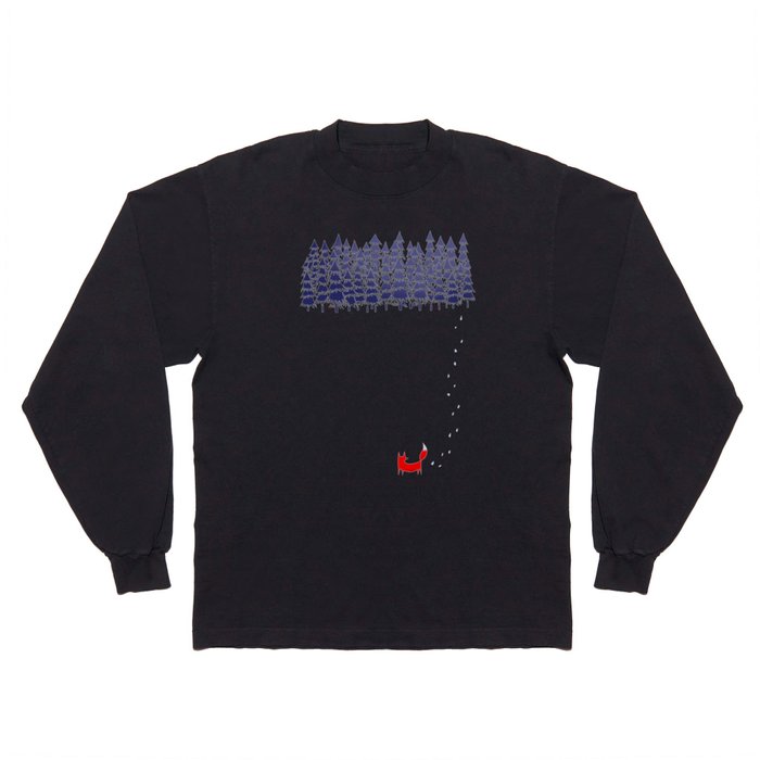 Alone in the forest Long Sleeve T Shirt