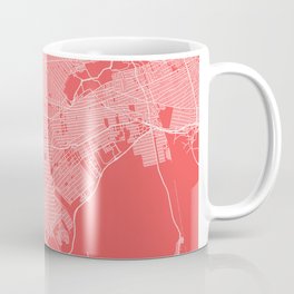 New York - Us Mind City Map F15152 Coffee Mug