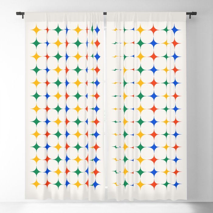 Bauhaus Stars Blackout Curtain