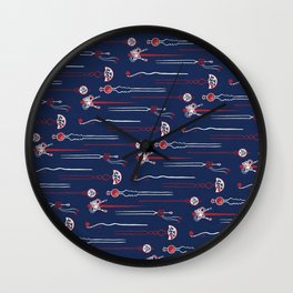 Japanese Hair Pin / Kanzashi (かんざし) Wall Clock