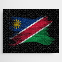 Namibia flag brush stroke, national flag Jigsaw Puzzle