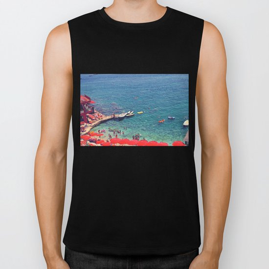 Summers in Capri are what dreams are made of. Biker Tank