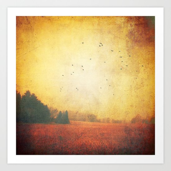gloomy day Art Print