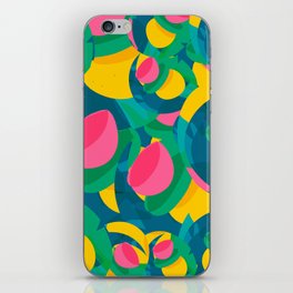 Summer Tropical Pop Art Abstract Pattern  iPhone Skin