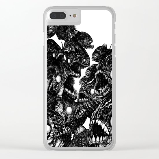 The Riot : Piranhas Clear iPhone Case