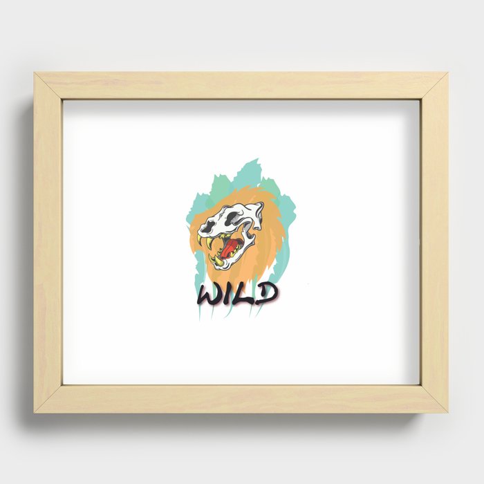 Wild  Recessed Framed Print