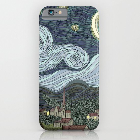 starry night iPhone & iPod Case