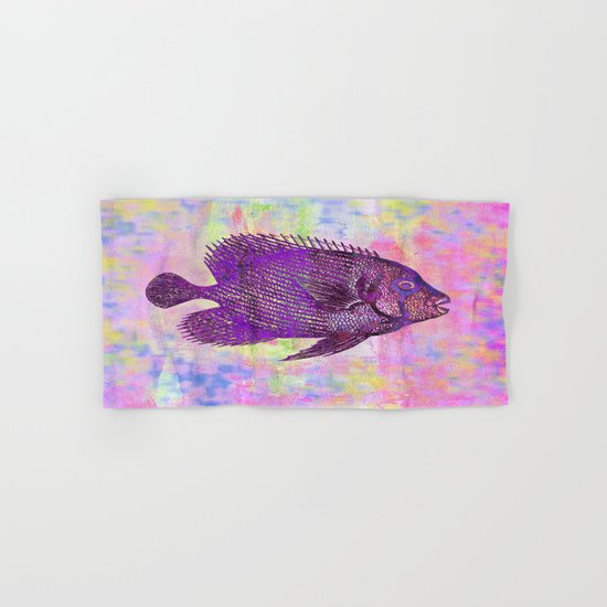 Fish W Hand & Bath Towel