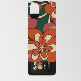 Warm abstract flowers Android Card Case